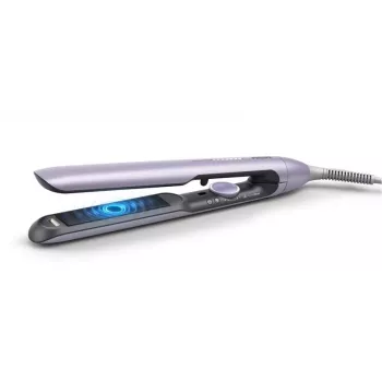 Straightening iron Philips BHS742/00 (7000 series) — ceramic plates, 12 heat levels, 120–240V, 2 m cord, purple