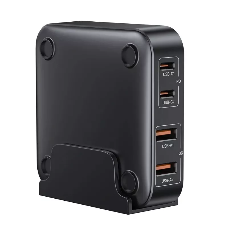 Mobile device charger UNITEK P1228ABK01-EU Universal Black AC Fast charging