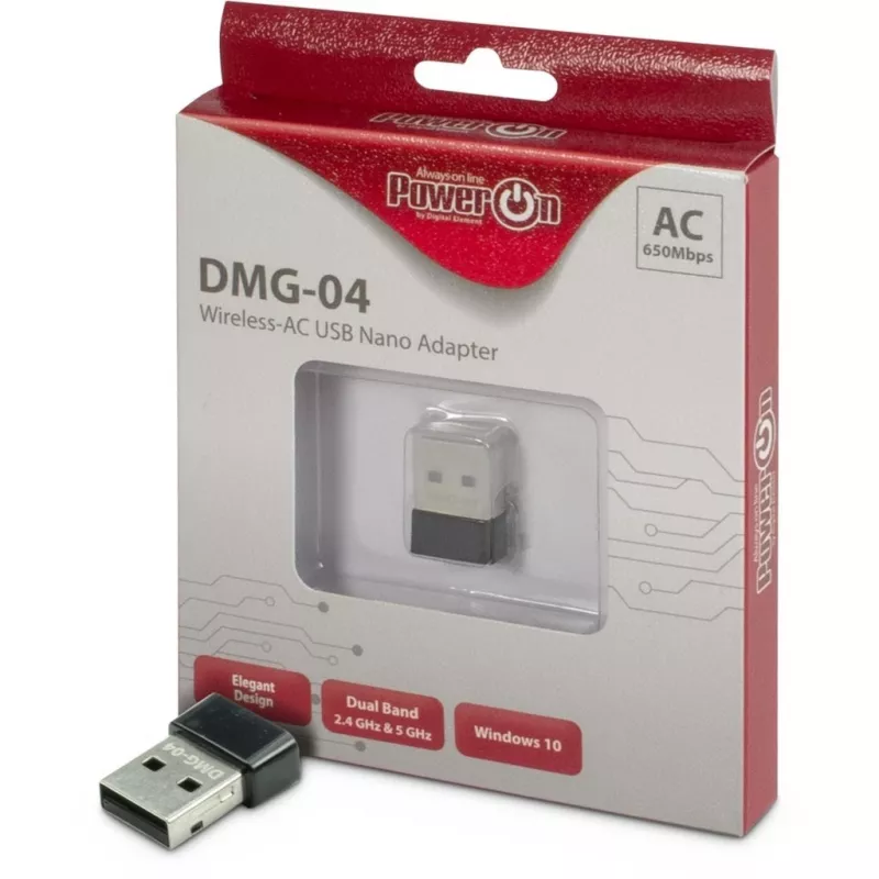 Inter-Tech network adapter USB 2.0 650Mbps wireless
