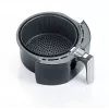 Severin 2430 Single 3.2 L Stand-alone 1500 W Hot air fryer Black, Stainless steel