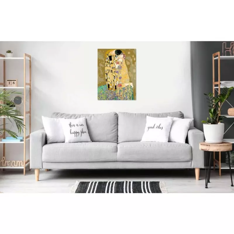Ravensburger Painting Kit CreArt ART Collection — The Kiss (Klimt) 23916, paint-by-numbers canvas set