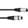 XLR connection cable Omnitronic 30220768 — 1×5-pin XLR male to 1×5-pin XLR female, 3 m