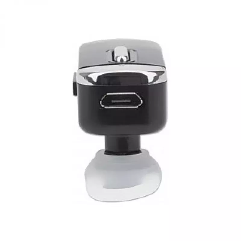 Manhattan Single Ear Bluetooth Headset, Omnidirectional Mic, Integrated Controls, Black, 10 hour usage time, Range 10m, USB-A charging cable included, Bluetooth v4.0, 3 year warranty
