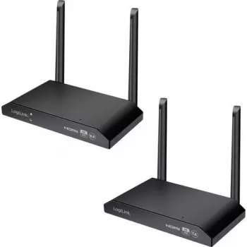 LogiLink HDW0103 - Wireless KVM Set, HDMI, USB, 150 m (HDW0103)