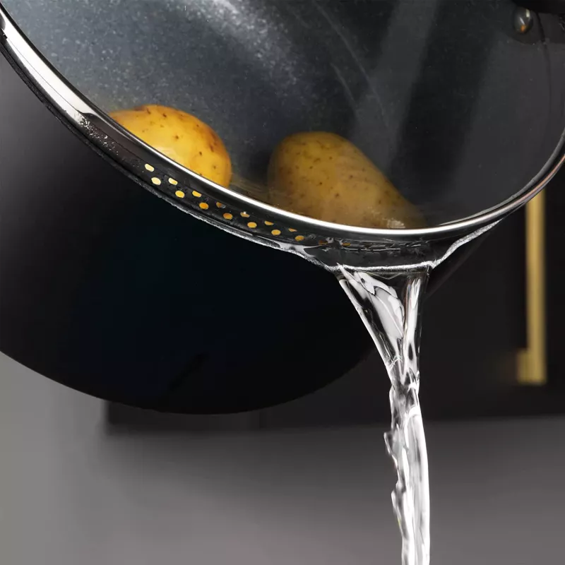 Cookware set Russell Hobbs RH01840EU7 — 4-piece stackable metallic marble