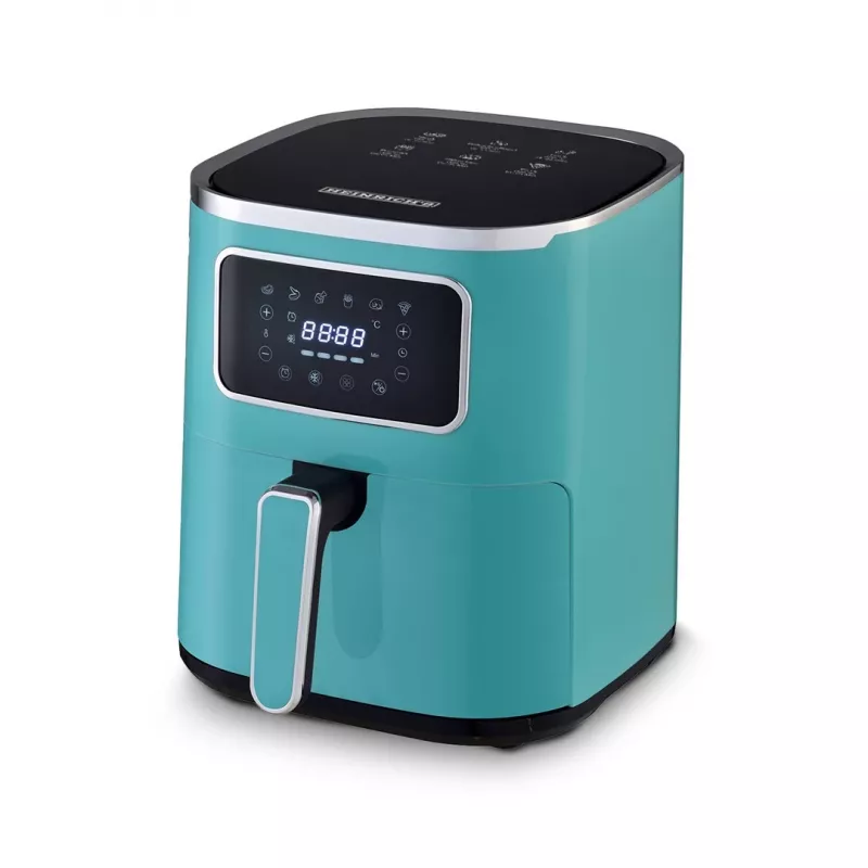 Hot air fryer HEINRICH'S HFR 8216 — 5.0 L, 1450 W, green, touch control, LED display