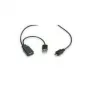 ROLINE USB 2.0 Y-Cable - 2x Type A (ST / BU) - Micro B ST - 1m - Shielded - USB 2.0 Type Micro B - 1 mm (19.08.1009)