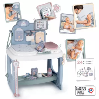 Baby Care Center SMOBY Model 2024 240305 with accessories and interactive features
