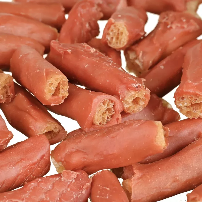 Dog snack PETITTO salmon rice tubes 500 g