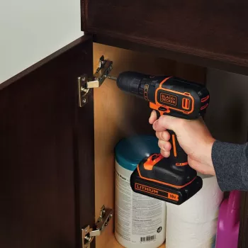 Black & Decker BDCDC18K-QW drill black, O