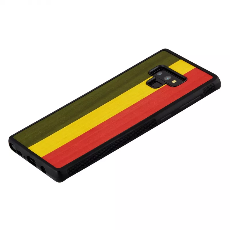 Smartphone case man and wood for Samsung Galaxy Note 9 — Reggae Black protective cover
