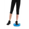 Inflatable stability cushion MDH Sensory Balance Disc DRQM3C0CHXUXP, blue, PVC, Ø350 mm, height 60 mm, max load 200 kg, with tabs