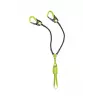 Fall arrest lanyard Edelrid CABLE COMFORT TRI — black/green, 532 g, min user weight 40 kg