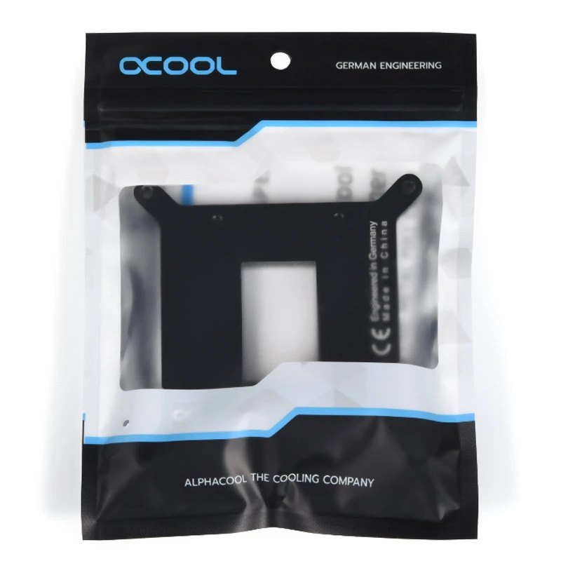 Backplate Alphacool 13072 Metal Black 86x67x86mm