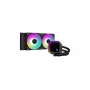 All-in-one liquid cooler DeepCool LS520 SE — 3x 120 mm fans, 280x120x27 mm aluminum radiator, 41 cm tubes, copper base, RGB