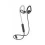 Poly BackBeat Fit 350 - Headphones - Ear hook - In-ear - Sports - Grey - White - Binaural - Sweat re