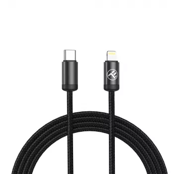 USB-C to Lightning cable Tellur TLL155781 — 1 m, 3A