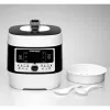 Electric pressure cooker Rommelsbacher MD 1000 – 4 L, 1000 W, 14 programs, white/black