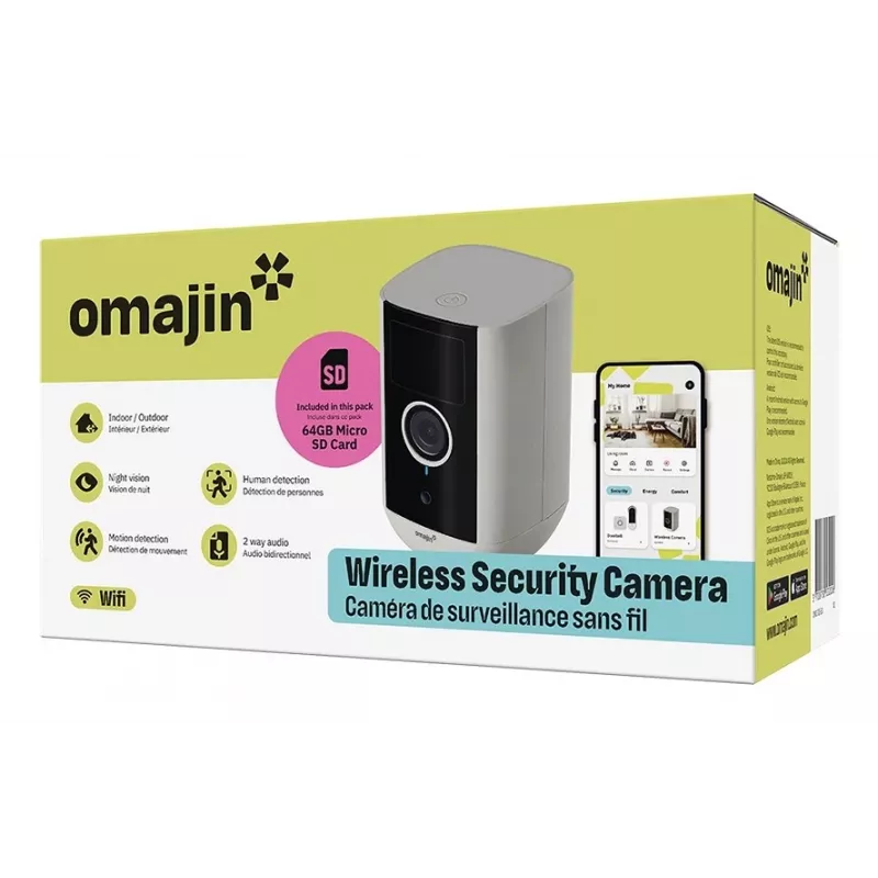 IP security camera omajin by Netatmo OWC-01-EU Wi-Fi 4