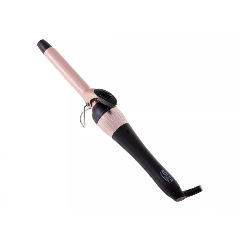 Adler | Curling Iron | AD 2116 | Ceramic heating system | Barrel diameter 19 mm | Temperature (max) 200 °C | 36 W | Black/Pink