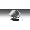 Clock radio Muse M-170CMR — digital clock radio, 1.2 inch LED display, FM, AC 230V, AAA backup, mirror/white