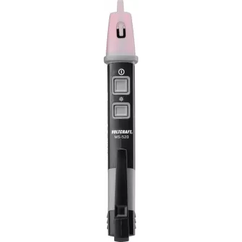 VOLTCRAFT MS-520 Non-Contact Voltage Tester CAT IV 1000 V LED, Acoustic (1601758)