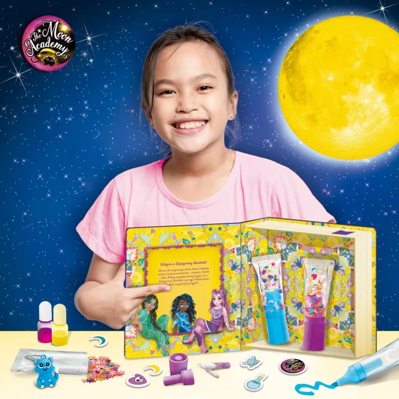 Highlighter Set Liscianigiochi Moon Academy — set of Moon highlighters (304-PL110568)