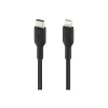 Lightning cable Belkin CAA004BT2MBK 2 m Black