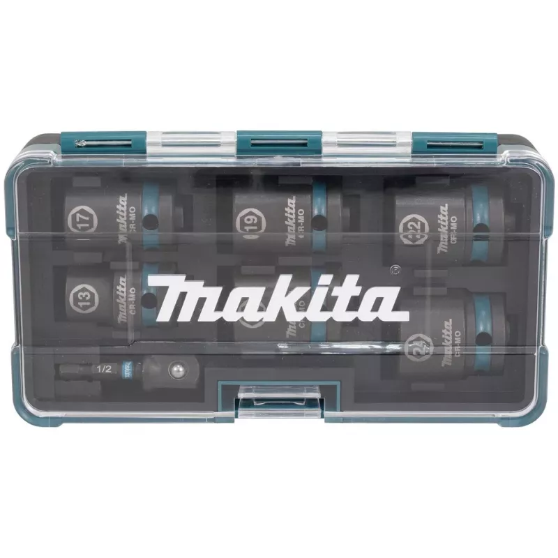 Makita E-16592 impact socket Impact socket set Black, Teal