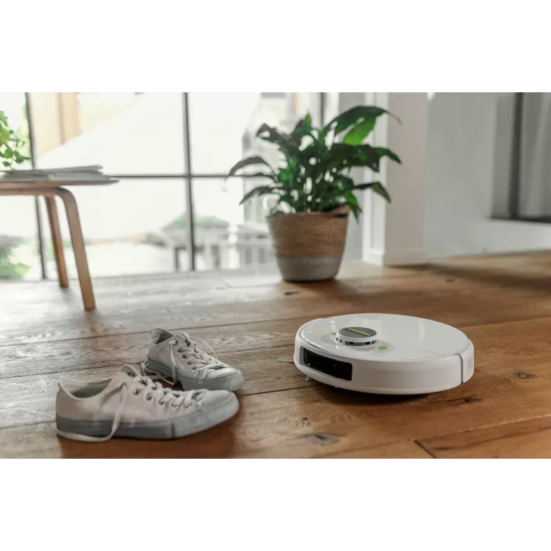 Bagless robot vacuum cleaner Karcher RCV 5 — LiDAR navigation, 120 min runtime, 5000 Pa, 0.33 L dust bin, wet mopping, 5200 mAh battery