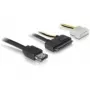 eSATAp / SATA Cable DeLOCK 84412 1m Black