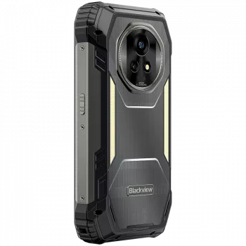 Blackview XPLORE 2 Rugged Phone 6.73 inch AMOLED 3200x1440 120Hz 12/256Gb MT 8300 Octa-Core 3.35GHz 50MP Front 50+20MP Rear Cam Night Vision 457LUM light TUV Low Blue Light Cert UL