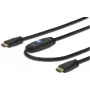 Assmann HDMI High Speed connection cable. type A. w/ amp. M/M. 40.0m. former HDMI 1.3. UL. bl. gold (AK-330105-400-S)
