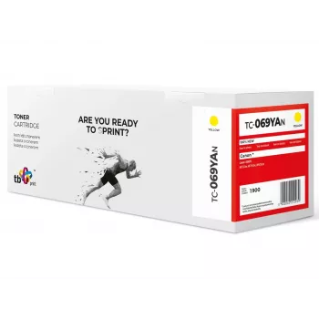 Toner TB Print replacement for Canon CRG-069 TC-069YAN Yellow cartridge