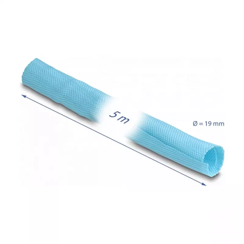 Cable Sleeve DeLOCK 20882 Blue 2 cm Polyester 5000 mm