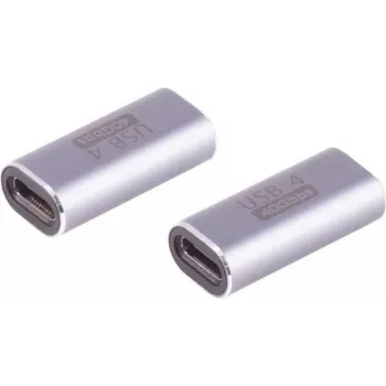 USB-C connector ShiverPeaks 14-05038 40Gbps metal, high-speed data transfer