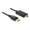 Video Cable Adapter DeLOCK 85318 DisplayPort to HDMI 3m Black