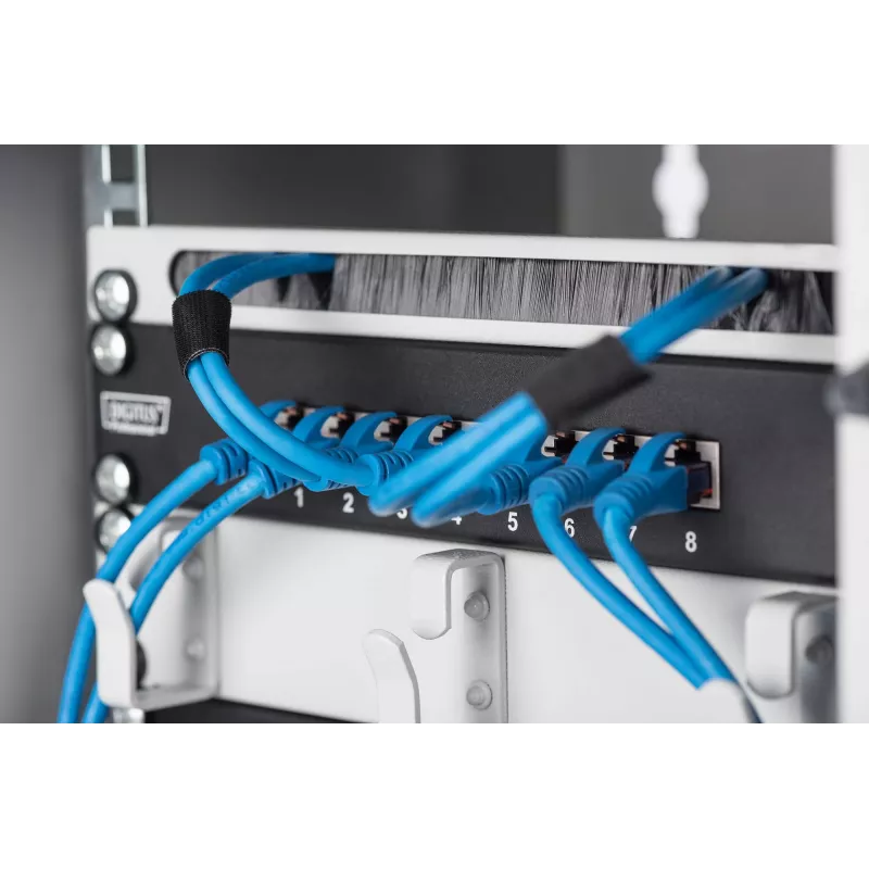 Cable management Digitus DN-10 ORG-1/2U