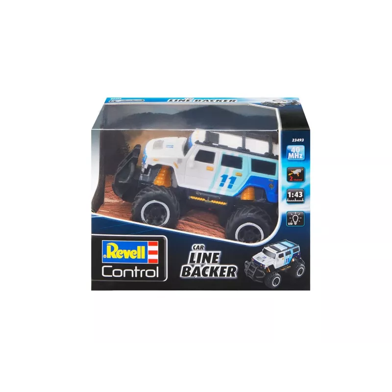 Car Revell Line Backer by REVELL — recommended age 6+, colours: black, blue, white