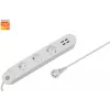 Smart power strip Denver SHP-300U 3 AC outlets Type E 4 White