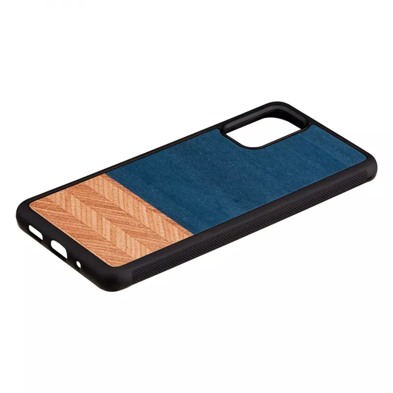 Phone case Man and Wood Galaxy S20+ denim black — protective cover for Samsung Galaxy S20+