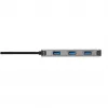 7‑in‑1 USB‑C Dongle Acer — USB 3.2 Gen 1 Type‑C, 3x USB‑A, HDMI, SD/MicroSD, 100W PD, Silver