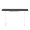 Adjustable Height Table Up Up Bjorn White, Table top M Black