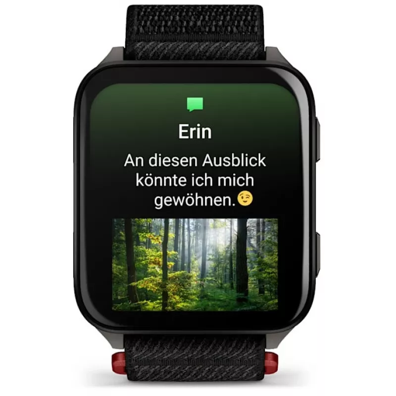 Smartwatch GARMIN Venu X1 — 2 inch AMOLED, GPS/GLONASS/Galileo, 5 ATM, 11-day battery, Black silicone strap