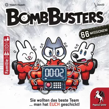 Board game Pegasus Spiele Pegasus Bomb Busters (Spiel des Jahres 2025) – family strategy game
