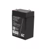 UPS battery Green Cell AGM15, 6 V, 4 Ah, Sealed Lead Acid (VRLA), black, 680 g