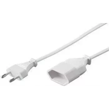 Power Extension Cable e+p SVE 2 3m 1 AC Outlet White