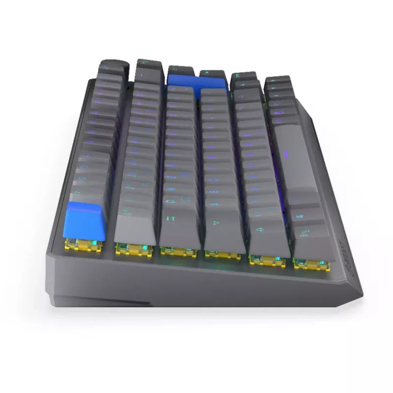 Compact 75% Wireless Mechanical Keyboard ENDORFY Thock V2 with Yellow Switches, DE Layout