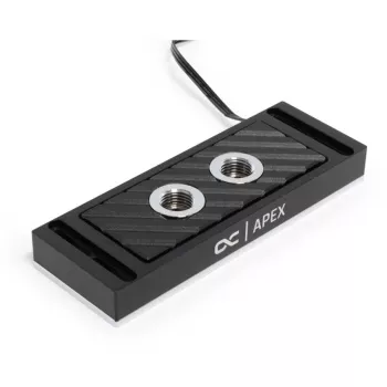 Water block Alphacool 14000 Aluminium Nickel Plastic Black 45mm 127.5mm 17.3mm