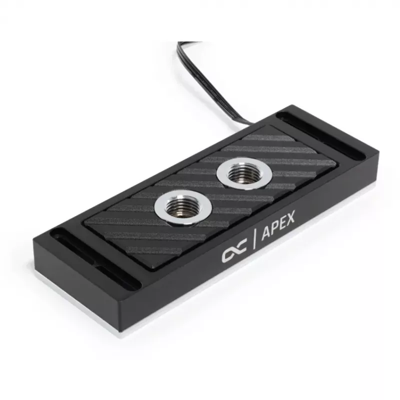 Water block Alphacool 14000 Aluminium Nickel Plastic Black 45mm 127.5mm 17.3mm